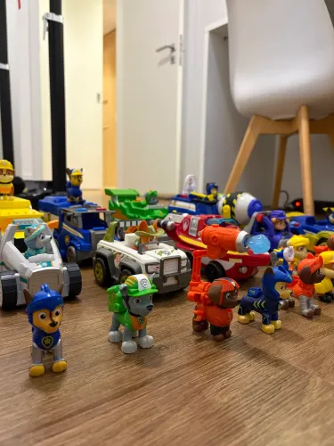 Coleção carros da patrulha 