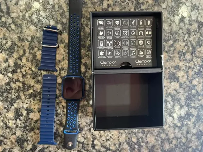 Relógio Samartwatch Champion 2 pulseiras