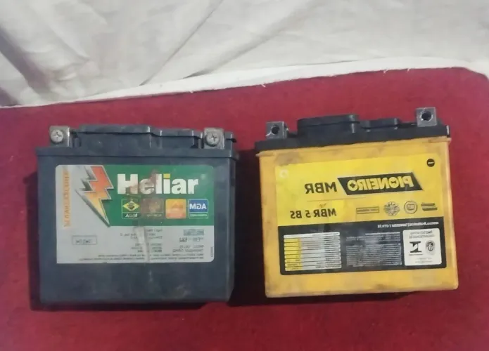 Bateria de moto pedal 