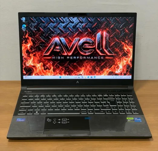 Notebook GAMER NOVO Avell i5 13°Th Gen 32GB Ram + 512 Ssd NVMe + NVIDIA RTX 3060 4GB