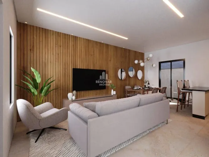 Casa Geminada com 2 Quartos à Venda, Vila Suissa - Mogi das Cruzes