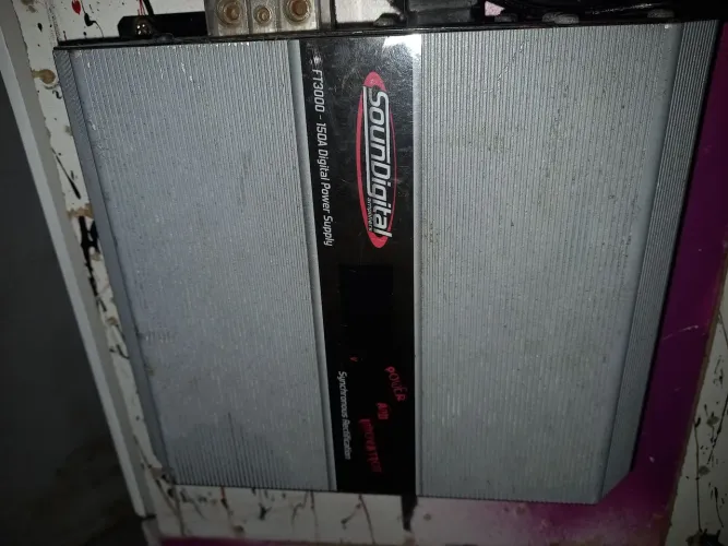 Fonte automotiva sondigital 150 amperes 