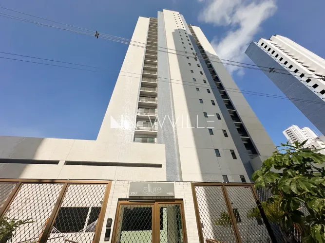 Studio para locação no Condomínio Allure Residence, em Boa Viagem  24m², 1 quarto e locali