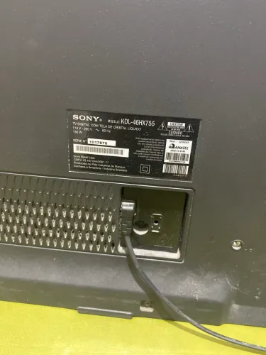 Tv Sony 46 defeitos na tela as placa estão boa