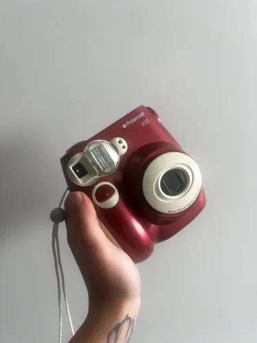 Camera Polaroid 300 Vermelha