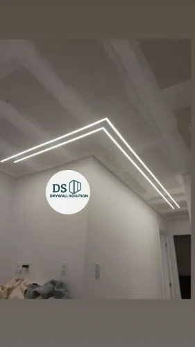 Serviço de gesso acartonado; PVC 