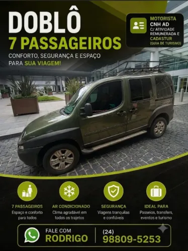 Doblô 7 passageiros (eventos)