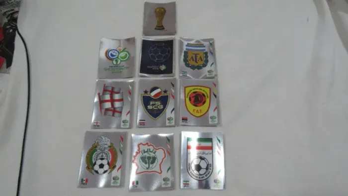 Kit Copa 2006 Brilhante 10 figurinhas