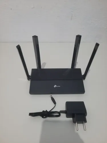Roteador TP link wifi 6 dual band ax1800<br>Modelo EX220