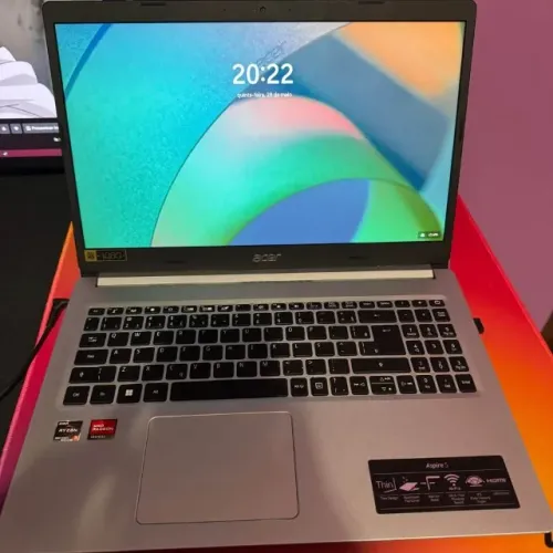Notebook Acer Aspire 5 15.6 FHD Ryzen 5 5500U SSD 256GB 8GB Windows 11 Home Prata