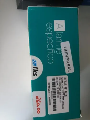 Alarme Fks específico para veículos com chaveador elétrico original