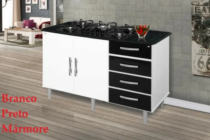 Balcao Atrative ( p/ cooktop de 5 bocas ) - pronta entrega!