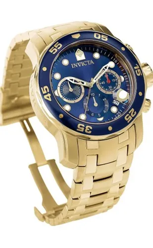 Relógio Invicta dourado Pro Diver 0073 original