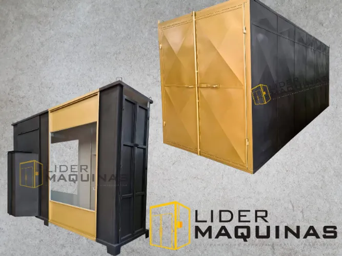 Estufa e Cabine estacionária p/ Pintura Eletrostática
