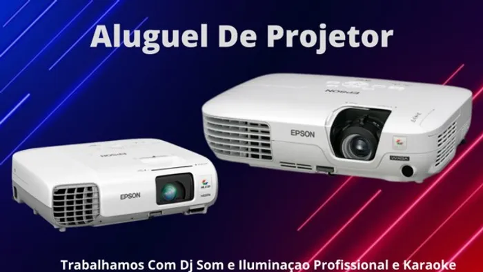 aluguel de projetor