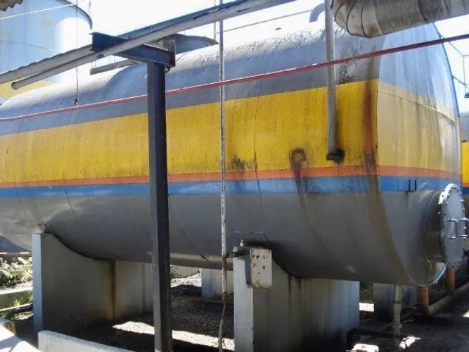 Tanque aço-carbono 25.000l com serpentina 