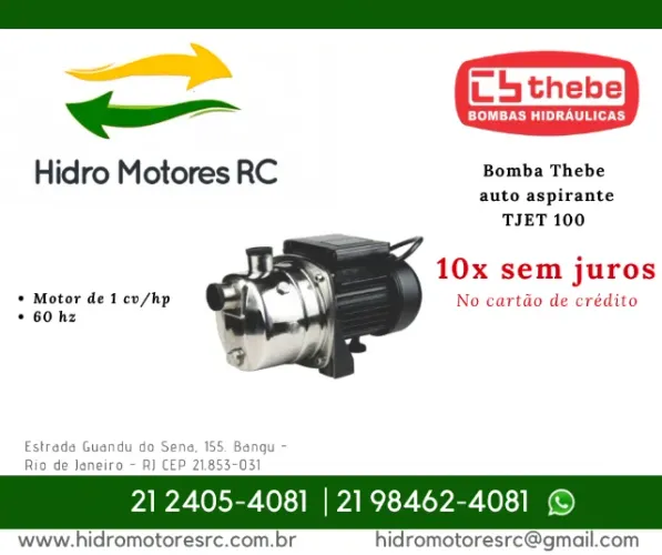 Bomba thebe autoaspirante