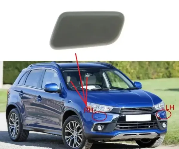 Tampa Esguicho Farol Direito Mitsubishi Asx 2016 2017 2018 2019 2020 2021