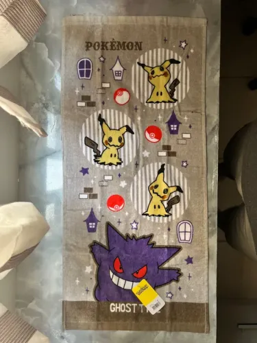Toalha Pokémon importada do Japão 
