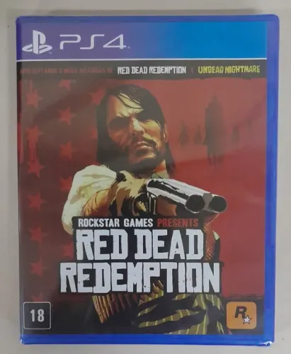 Jogo Red Dead Redemption 1 Ps4 Novo Lacrado