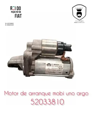 Motor de arranque Mobi Uno e Argo 52033810