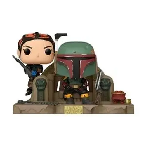 Boneco Boba Fett and Fennec On Throne 486 Star Wars - Funko Pop!