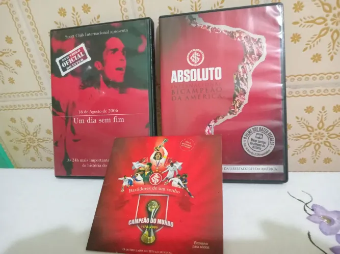 Inter=RS DVD os 3 principais títulos da história do clube