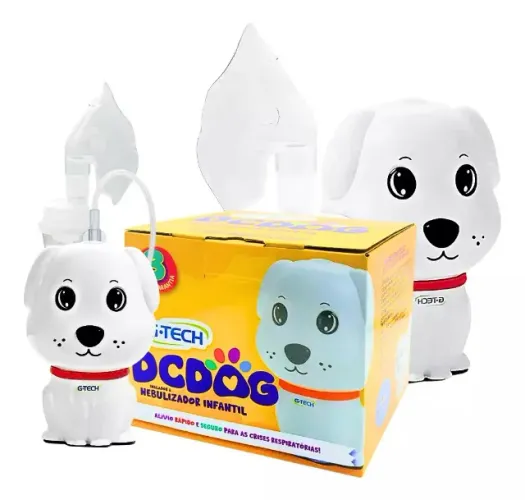 Inalador Nebulizador Infantil Compacto G-tech Dcdog1 Bivolt