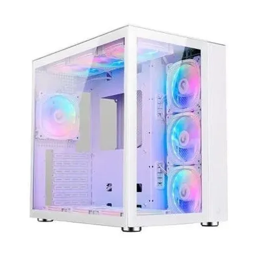 Gabinete Gamer Rise Mode Galaxy Glass Standard, Mid Tower, ARGB, ATX, Lateral e Frontal