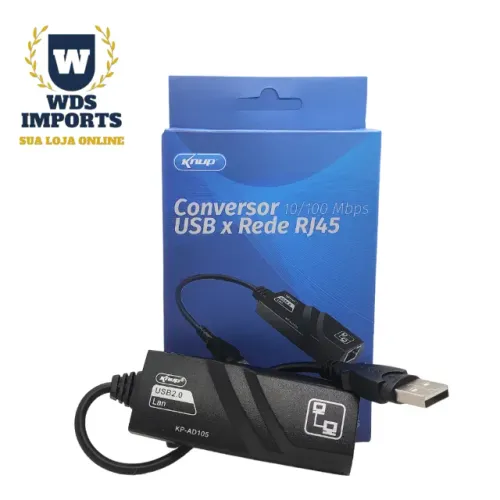 Conversor USB para Rede RJ45