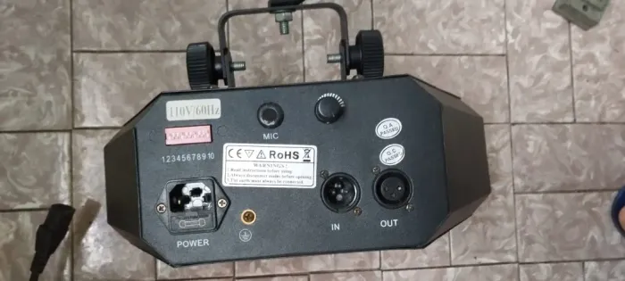 RAIO DE SOL  DMX  TOKE DE SOM TAMBEM 110 VOLTIS