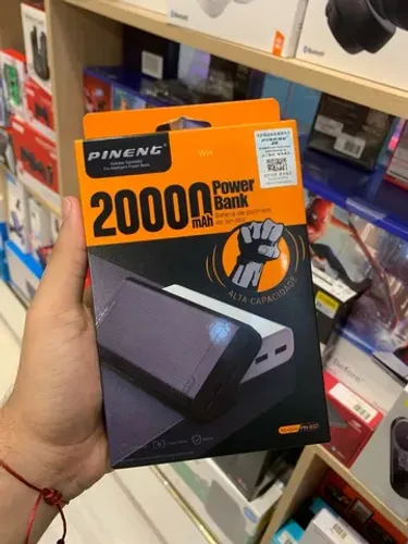 PowerBank 20000mAh Pineng - Produto Novo - Parcelamos Sem Juros