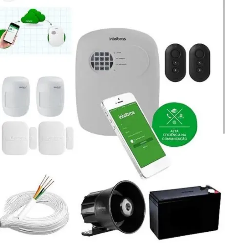 Kit monitorado Intelbras 