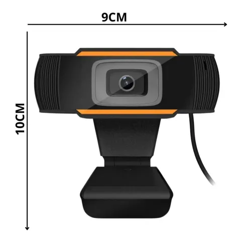 Webcam alta resolução 1080p Hd Usb Foco Automático Com Microfone