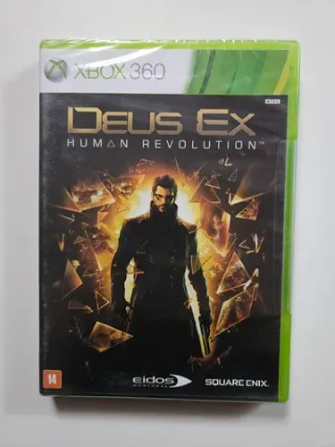 Jogo Deus Ex Human Revolution xbox 360 lacrado novo