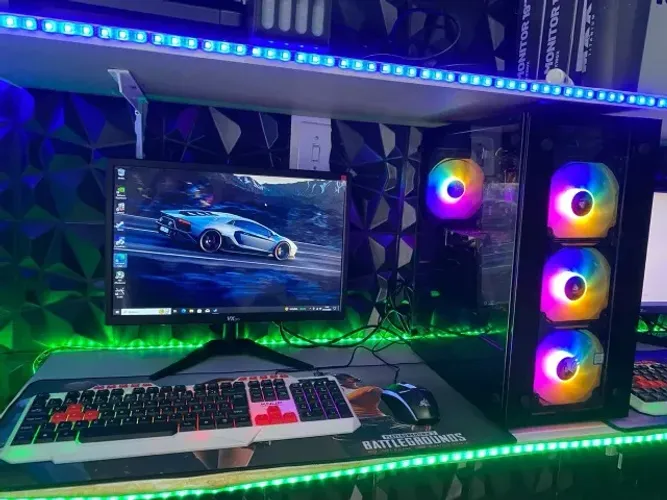 PC Gamer Novo + Monitor Core i7 16 ram 1 tb ssd 1 ano de garantia