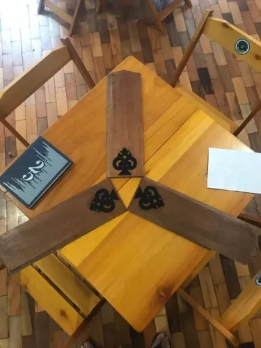 PÁS DE MADEIRA PARA VENTILADOR DE TETO - EXCELENTE ESTADO DE CONSERVAÇÃO