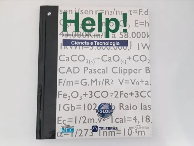 Livro Help! Ciência e Tecnologia O Globo Capa Dura Em perfeito estado!