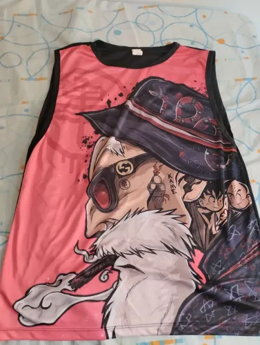 Lote Camiseta Manga de Morcego Dragon Ball Z tamanho gg