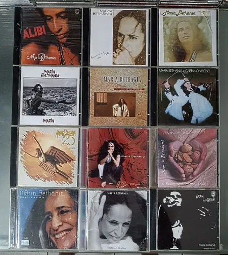 Coleção De CDs Maria Bethânia 