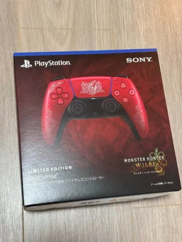 Controle PS5 DualSense Monster Hunter Wilds - Edição Limitada (Novo na Caixa lacrada))