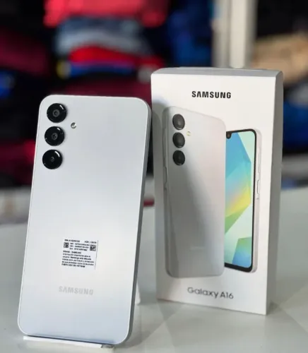 Samsung Galaxy A16 5G Cinza - Novo! - 128Gb/4Ram Fazemos Entrega