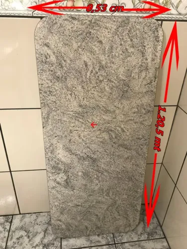 Tampo de Mesa, Base, Plataforma, Em MDF com formica modelo granito!?