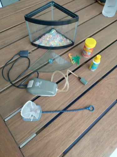 Aquário completo de canto (para beta)