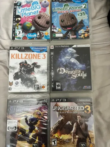 Jogos Ps3, alguns raros e lacrados
