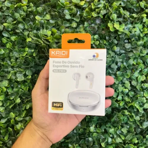 Fone de Ouvido Esportivo Sem Fio Kaidi