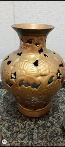 Vaso cerâmica década 1950