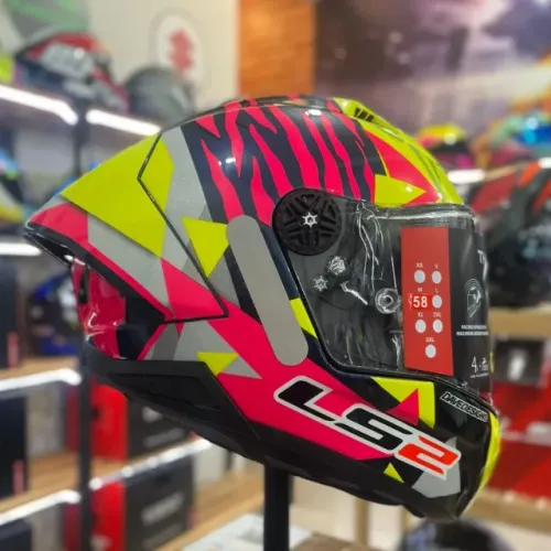 CAPACETE LS2 THUNDER C GP ALDEGUER REPLICA 12X NO CARTAO