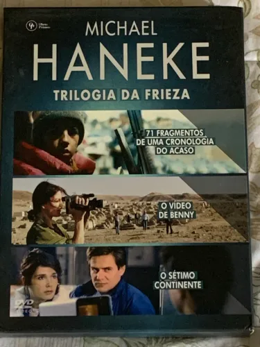 Dvd Trilogia da Frieza Michael Haneke