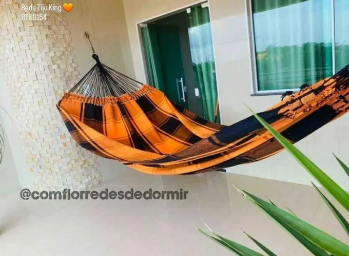 Rede De Dormir E Descanso Tiju king Larga E Resistente -Entrega Grátis 